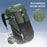 Hiking Backpack 50L Mountaineering Backpack Waterproof Lightweight Hiking Daypack Trekking Camping Outdoor Sport Travel Bag or Climbing Camping Touring - Dark Blue - 5