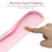 Ergonomic Memory Foam Keyboard Wrist Rest Mouse Pad Set Anti-slip Rubber Base Wrist Pad - Pink - 2
