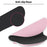 Ergonomic Memory Foam Keyboard Wrist Rest Mouse Pad Set Anti-slip Rubber Base Wrist Pad - Pink - 4