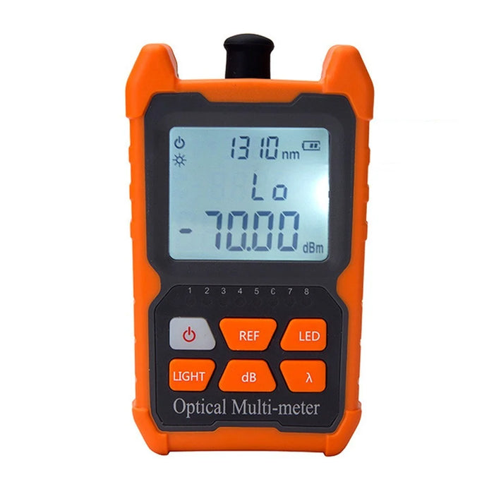 Optical Power Meter FC/SC/ST Universal Interface Fiber Tester Portable  Leds Lighting Network Cable Test Equipment - 1