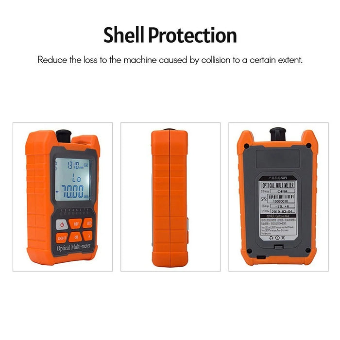 Optical Power Meter FC/SC/ST Universal Interface Fiber Tester Portable  Leds Lighting Network Cable Test Equipment - 5