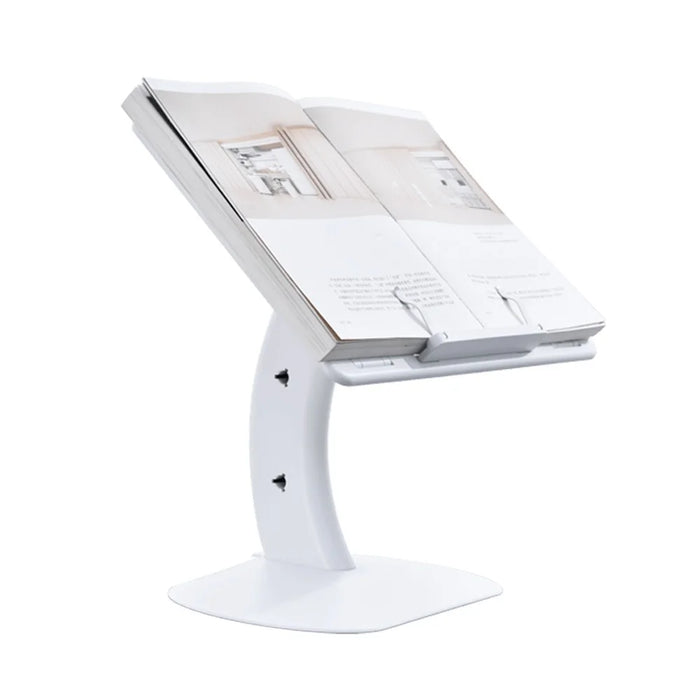 OATSBASF Ergonomic Laptop Stand Portable Book Holder Adjustable Computer Holder for Most Laptops and Phones - 4