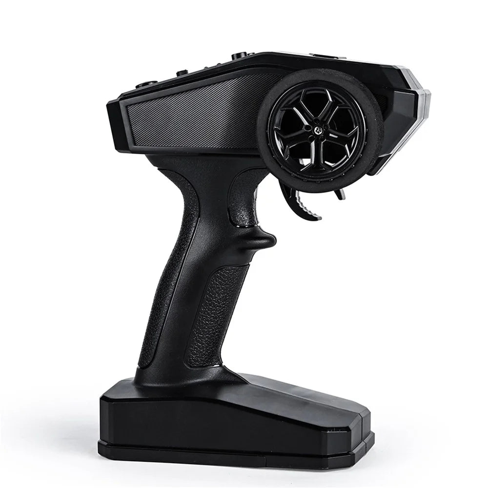 FLYTEC V009 Remote Control Boat 2.4G 30km / H Turbine Drive RC Boat Over Distance Warning Boat - Black - 7