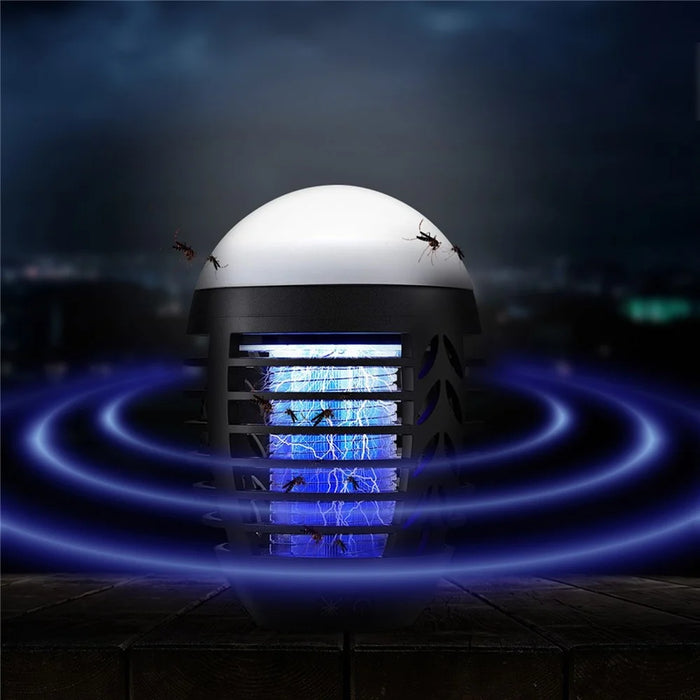 USB Rechargeable Mosquito Killing Lamp IPX6 Water-resistant Flying Insect Bug Zapper Killer Portable Tent Light - 6