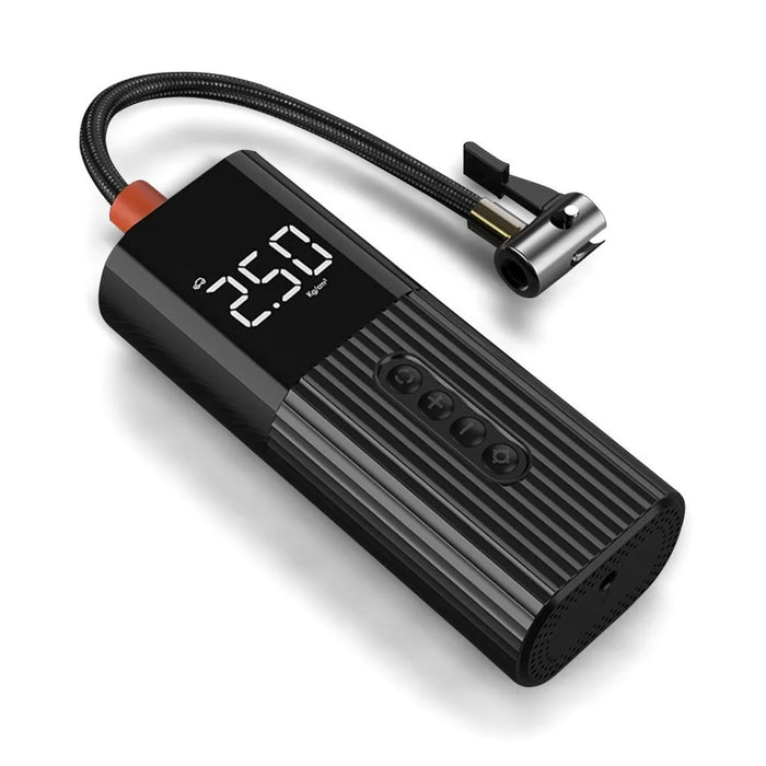 LICHEERS 2 in 1 Car Air Compressor Portable Tire Inflator Auto Pump Digital Tire Pump with LED Light 150PSI Car Tyre Inflator - 5