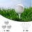 11 Pcs Golf Set  Golf Training Accessories with 6 Golf Tees 3 Golf Balls Divot Repair Tool Leather Box Set - Red - 4