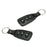 Universal Car Door Lock Flashing Alert Design Keyless Entry System with Trunk Release Button Remote Central Control Box Kit - 5
