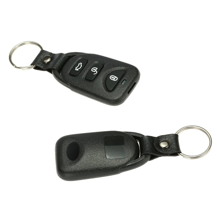 Universal Car Door Lock Flashing Alert Design Keyless Entry System with Trunk Release Button Remote Central Control Box Kit - 6