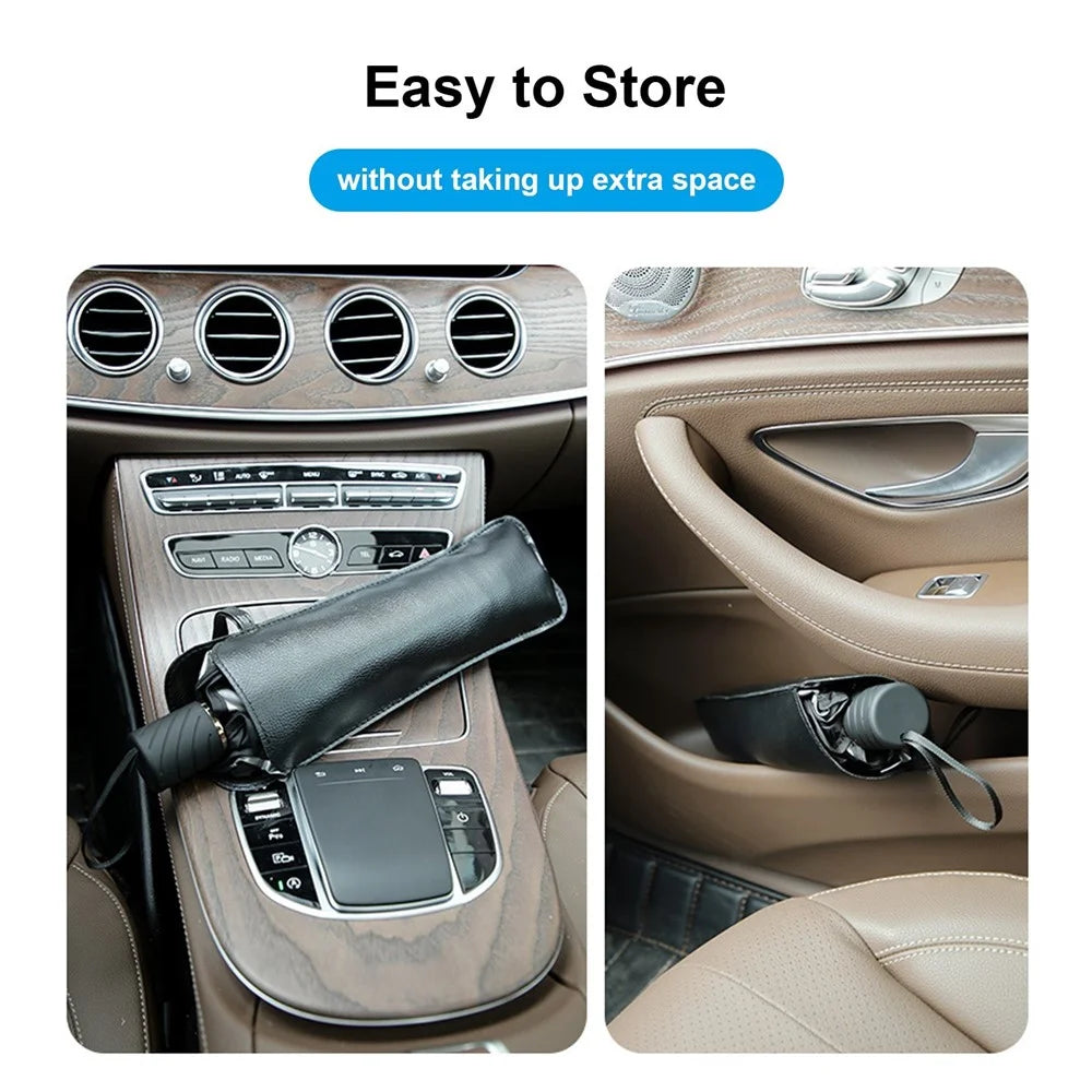 Foldable Design Portable Car Windshield Sun Shade Umbrella Car Umbrella Cover Block Car Front Window - 5