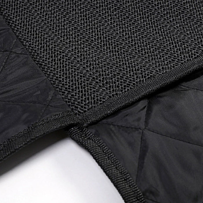 Waterproof Pet Car Mat Back Seats Dog Cushion Durable Pet Mat Trunk Dirt-proof Pad With Ears And Zipper Dog Car Seats Cover Cushion Protector - 5