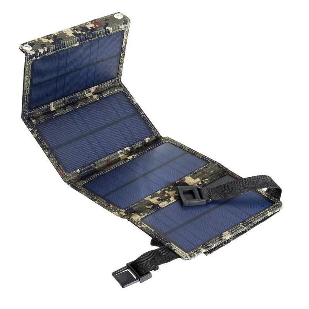 USB Solar Charger 20W Weather-Proof Durable Portable  Foldable Solar Panel Phone Charger for Camping Outdoors for iPhone / Android Smartphones / iPads / Android Tablets - 1