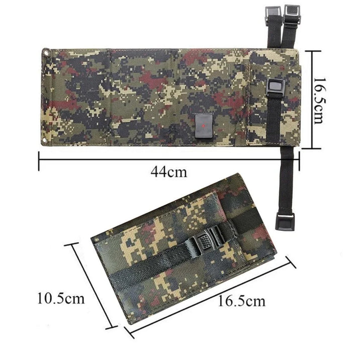 USB Solar Charger 20W Weather-Proof Durable Portable  Foldable Solar Panel Phone Charger for Camping Outdoors for iPhone / Android Smartphones / iPads / Android Tablets - 2
