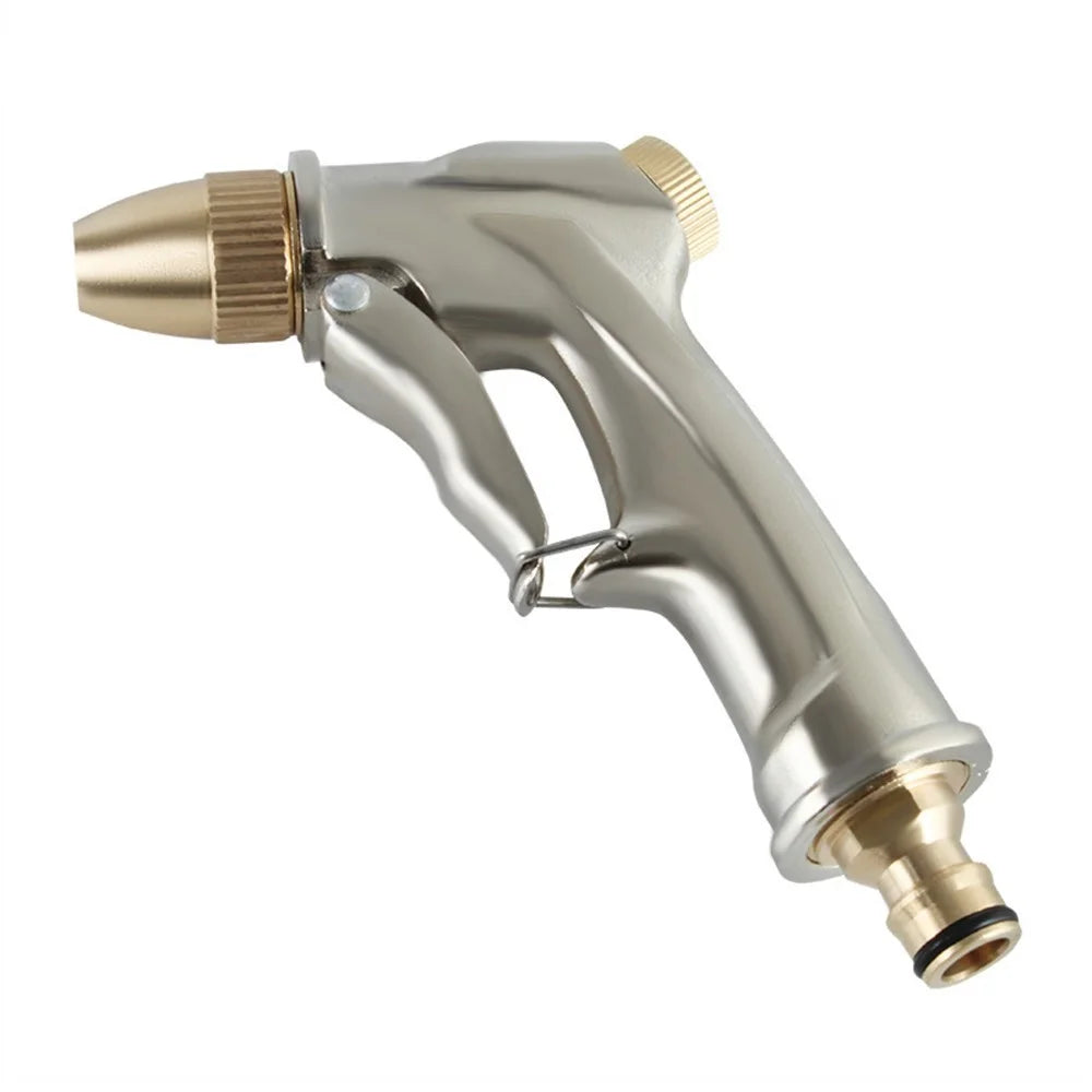 High Pressure Car Washing Water Sprayer Cleaning Tool Garden Hose Nozzle Water Spray - Short Style/9x14cm - 2