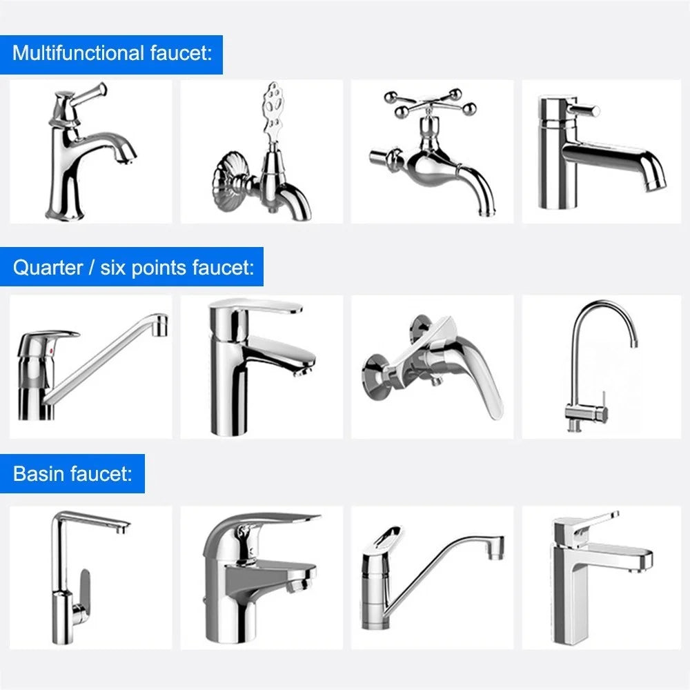 High Pressure Car Washing Water Sprayer Cleaning Tool Garden Hose Nozzle Water Spray - Short Style/9x14cm - 3