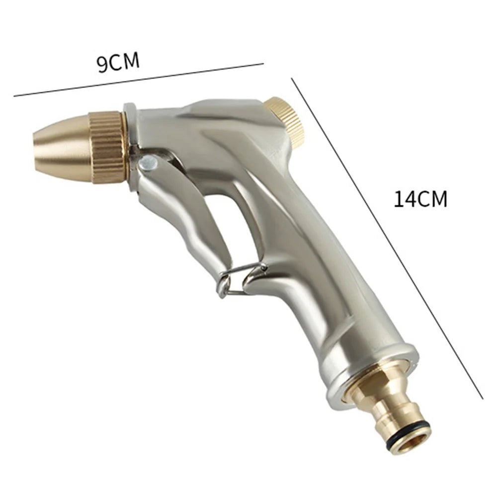 High Pressure Car Washing Water Sprayer Cleaning Tool Garden Hose Nozzle Water Spray - Short Style/9x14cm - 4