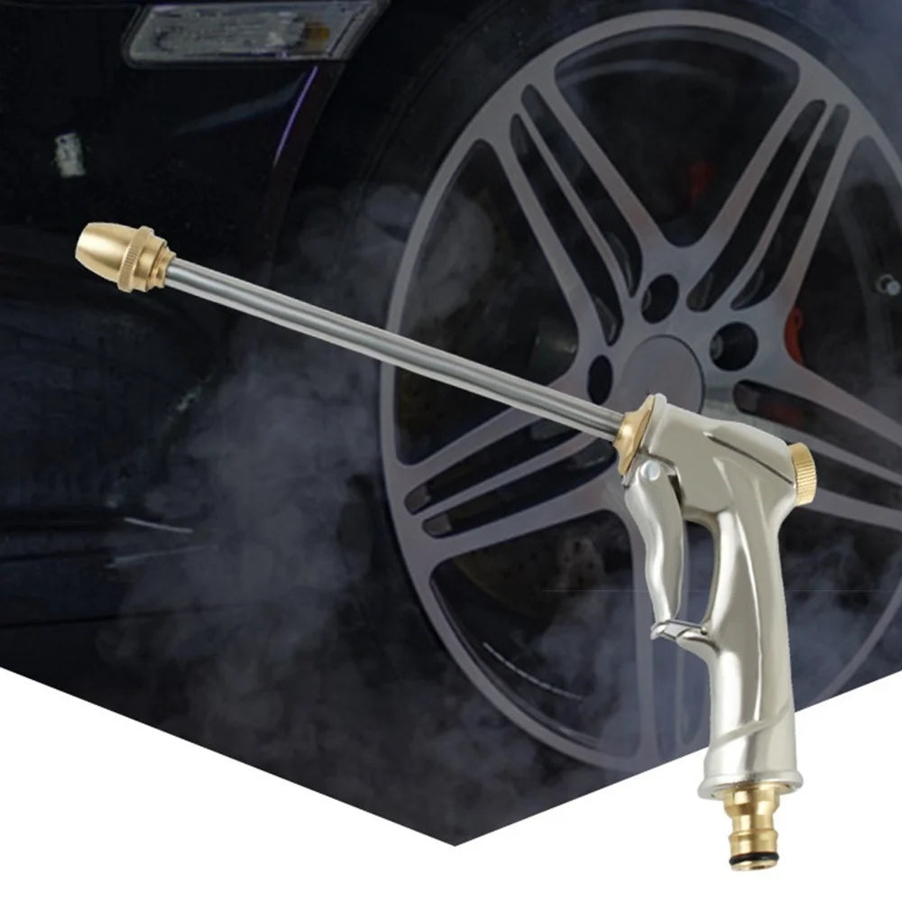 High Pressure Car Washing Water Sprayer Cleaning Tool Garden Hose Nozzle Water Spray - Short Style/9x14cm - 6