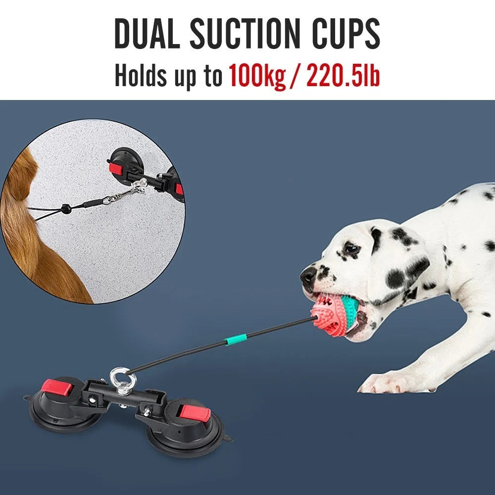 Suction Cup Hook Dog Bathing Grooming Bathing Dual Suction Cup Tub Holder for Pet Dog Cat Shower - 6