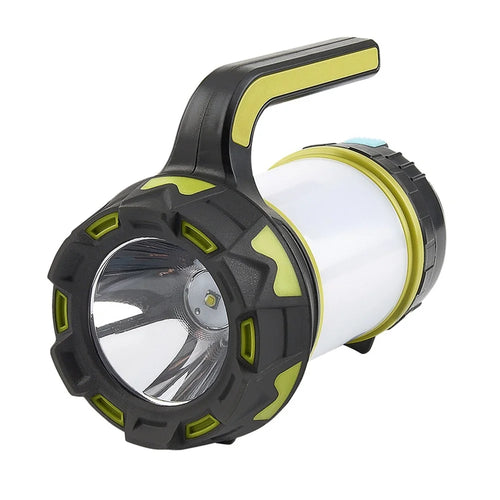 Outdoor Camping Light with Charging Indicator Night Fishing Emergency Flashlight Portable Searchlight Long-beam Headlight Illuminated Sidelight 6 Gears - 1