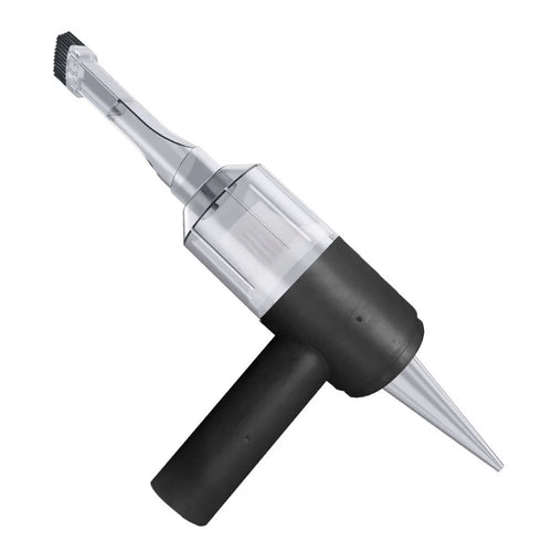 2 in 1 Car Cordless Vacuum Cleaner Air Blower 2000PA Home Office Mini Handheld Dust Remover Deduster - Black - 1