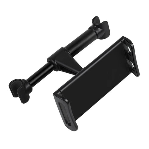 4-10.5 inch Phone Tablet Holder Car Tablet Holder Backseat Headrest Phone Stand - Black - 1