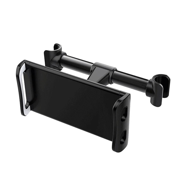 4-10.5 inch Phone Tablet Holder Car Tablet Holder Backseat Headrest Phone Stand - Black - 7