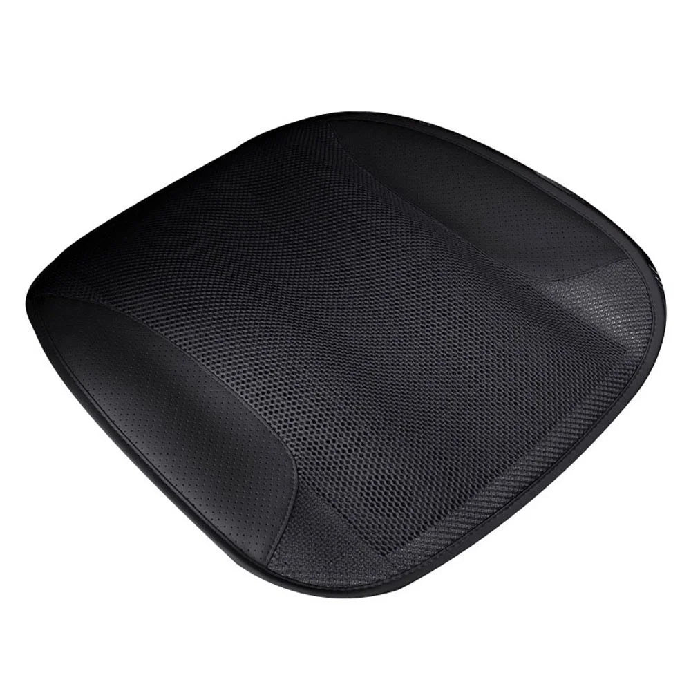 Car Ventilated Cushion Summer Seat Cooler Automotive USB Cooling Seat Cover with 5 Fans 3 Adjustable Wind Speed - Black - 1