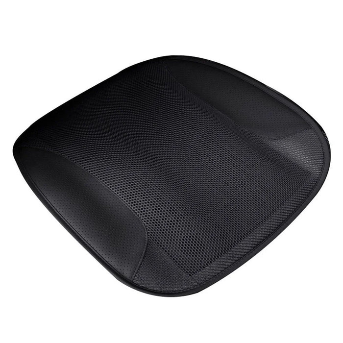 Car Ventilated Cushion Summer Seat Cooler Automotive USB Cooling Seat Cover with 5 Fans 3 Adjustable Wind Speed - Black - 1