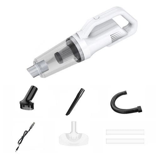 Wireless Car Vacuum Cleaner 12KPa Powerful Suction Wet Dry 120W Household Handheld Vacuum Cleaner with Floor Brush - 1