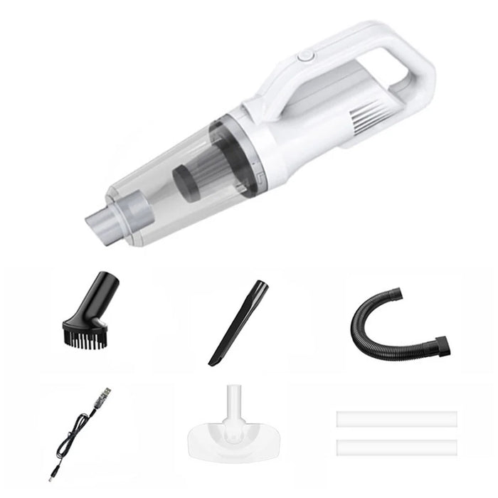 Wireless Car Vacuum Cleaner 12KPa Powerful Suction Wet Dry 120W Household Handheld Vacuum Cleaner with Floor Brush - 1