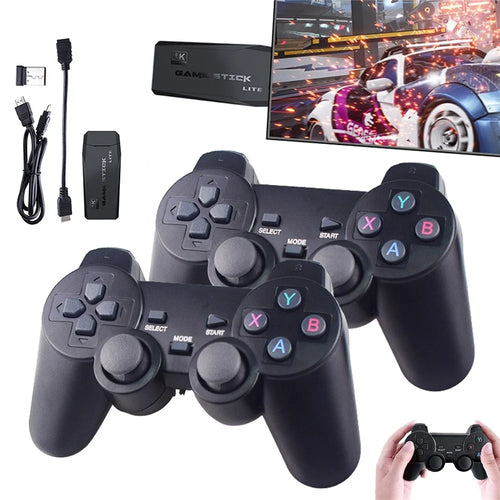Y3 Lite Video Game Console HD Classic Dual 2.4G Wireless Controllers Game Stick Built-In 10000 Games - 32G - 1