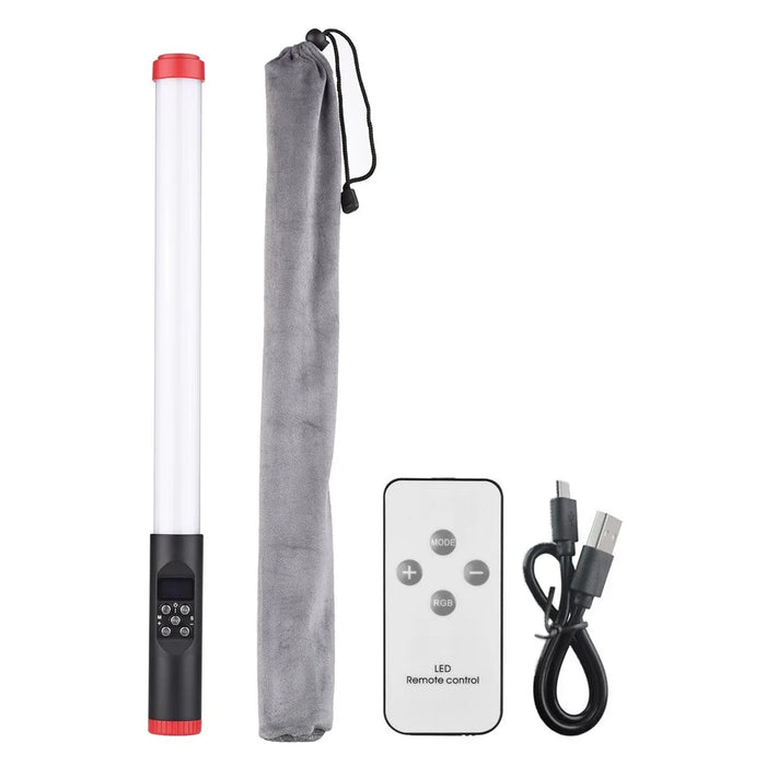 Portable Handheld RGB Tube Light IPX8 30M Waterproof 3000K-6000K Dimmable LED Light with Remote Control Carry Bag for Vlog Live Streaming Underwater Photography - 3