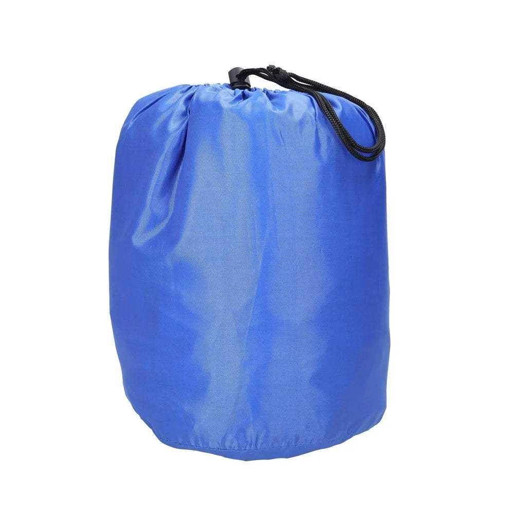 Inflatable Sleeping Pad Lightweight Camping Mattress Camp Air Mat Bed with Pillows for Hiking Backpacking Camping - Dark Blue - 2