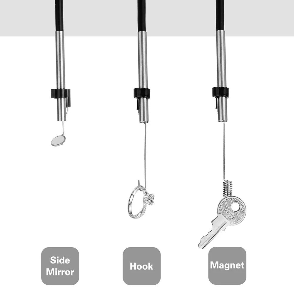 2m Hard Wire Wireless Fidelity Connected Industrial Endoscope Borescope IP67 Waterproof Inspection Camera with Built-in 6pcs Dimmable LEDs 3.9mm Lens 1960*1080 Resolution - 7