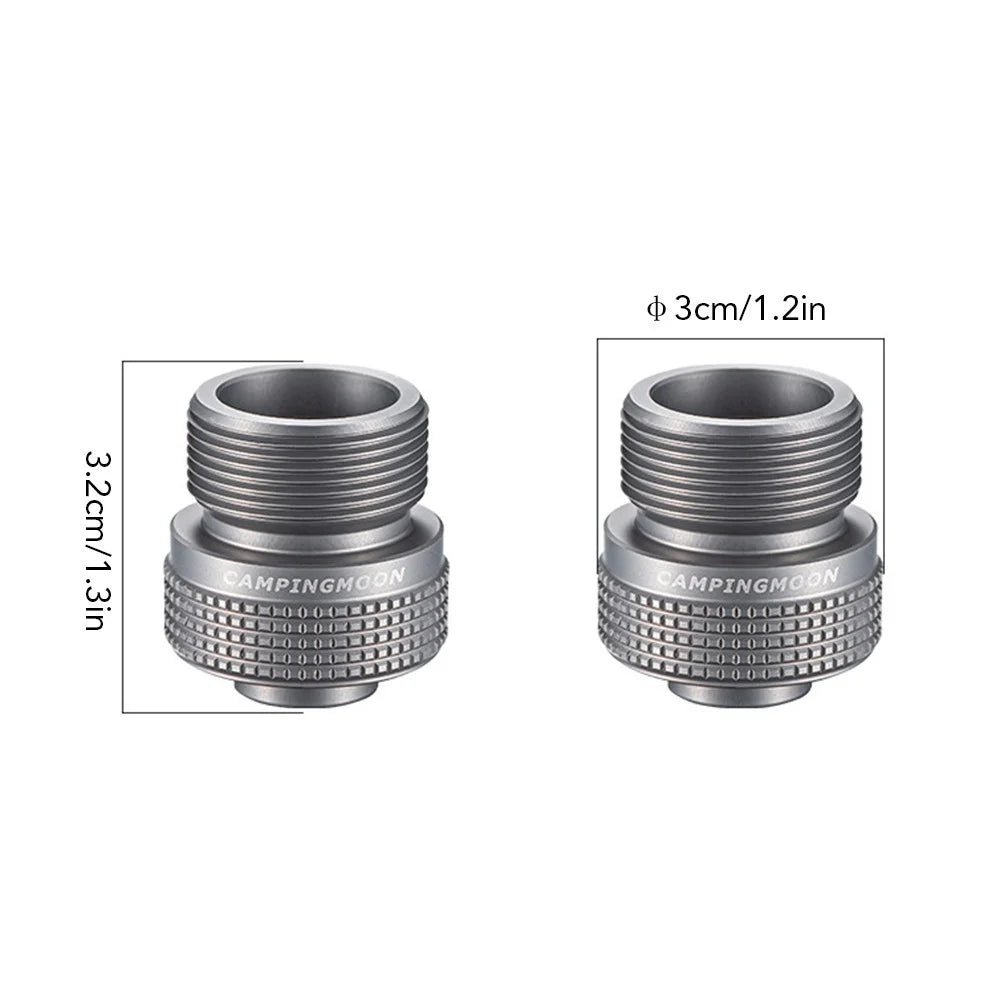 Camping Stove Adapter Outdoor Propane Gas Device Connector Gas Small Tank Converter for for Outdoor Camping Hiking Picnic - 5