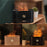 Simulation Flame Mist Humidifier Essential Oil Diffuser USB Plug-in 2 Brightness Night Light Quiet Cool Desktop Air Freshener Fake Fire Mist Maker - Black - 7