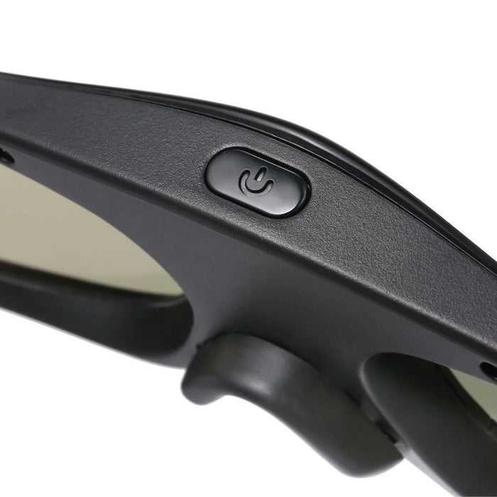 GL2100 3D Projector Glasses Active Shutter Rechargeable DLP-Link for Optama Acer BenQ ViewSonic Sharp Dell - 3