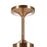 Candlestick with Long Pole Metal Pillar Candlelight Dinner Romantic Candle Holder Home Decor - 4