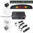 Digital Display Car Sensor Backup Reverse Rear View Radar Alarm Safety System Kit - Black - 2