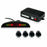 Digital Display Car Sensor Backup Reverse Rear View Radar Alarm Safety System Kit - Black - 3