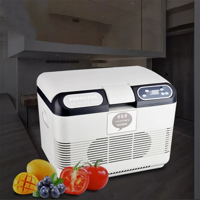 15L Fridge Car Refrigerator Freezer Portable Car Cooler Keep Warm and Cool Dual-use Quick Refrigeration for Home Picnic - US Plug - 2