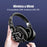 B1 Bluetooth-compatible 5.0 Wireless Sports Headphone Foldable Hands-free Headset Rechargeable Wireless/Wired Headphone Support TF Card/FM - Red - 7