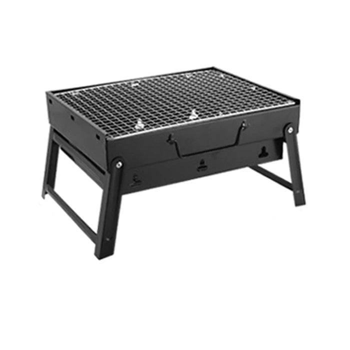 Foldable Charcoal Grill Portable BBQ Grill 13.8x10.6x7.9in for Travel Outdoor Cooking Camping Grill Picnic Patio Backyard - 1