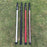 2Pcs Telescoping Tarp Poles Adjustable Tent Poles Lightweight Aluminum Tent Poles Replacement for Camping Backpacking Hammocks Shelters - Red - 2