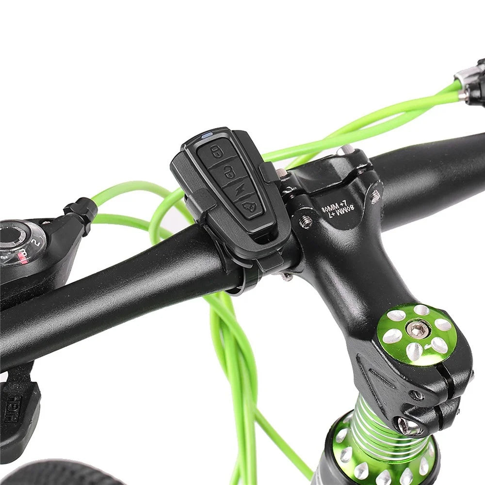 Electric Bike Horn Bell 115dB Loud Bicycle Bell IPX6 Waterproof Wireless Ring Bike Bells USB Rechargeable Bicycle Horn with 5 Sound Modes 3 Vibration - 5