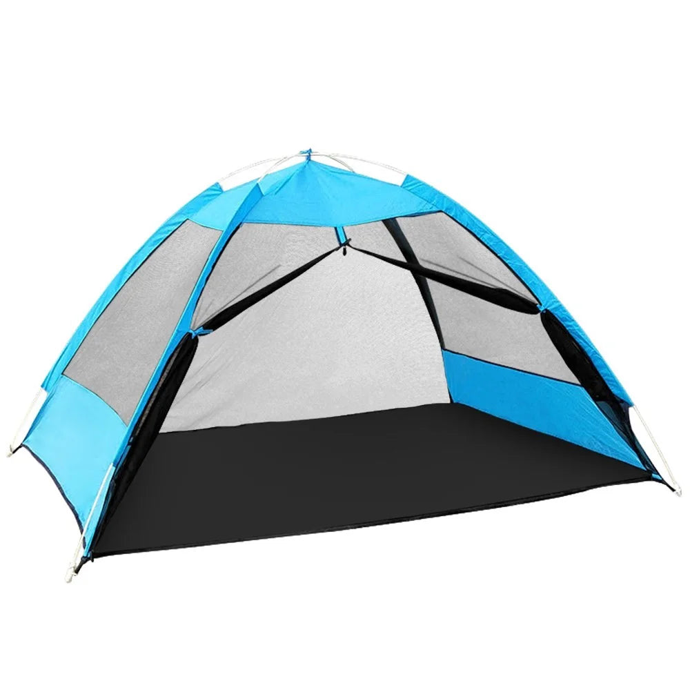 2 Person Pop-up Tent Automatic Instant Setup Family Cabin Tent Beach Leisure Net for Camping Hiking Traveling Mountaineering - 5