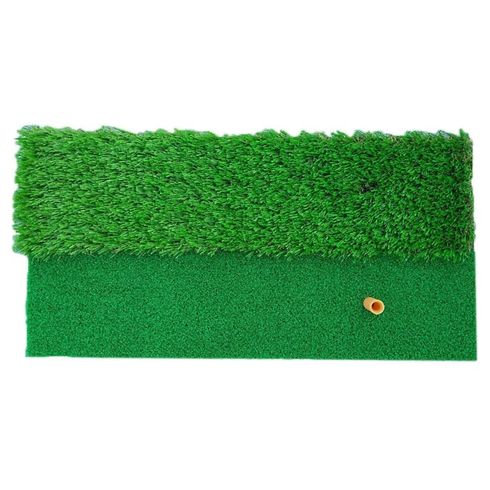 Reaction Golf Mat Turf Indoor/Outdoor Pad Mini Golf Practice Training Aid with Tee for Hitting Chipping - 2