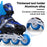 1 Pair Adjustable Roller Skates Children Flash Inline Skates Shoes Children Teens Beginner Advance - Size: M - 4