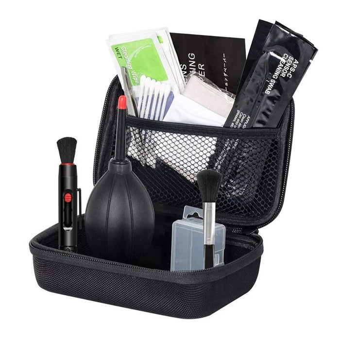 Professional Camera Mobile Phone Cleaning Kit Air Blower Cleaning Swabs Cleaning Pen Wipe Cloth Set - 1