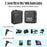 2.4G Wireless Lavalier Microphone System Transmitter Receiver Omnidirectional Portable Mini Mic with Storage Case for Camera Smartphone Vlog Video Recording Interview Live-Streaming - 4