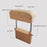 Waterproof Anti-stains Surface Car Armrest Support Adjustable Height Durable Elbow Rest Cushion Arm Rest Box Pad Center Console Storage Organizer - Beige - 2